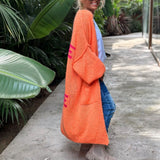 Giovanna | Oversized dlouhý kardigan