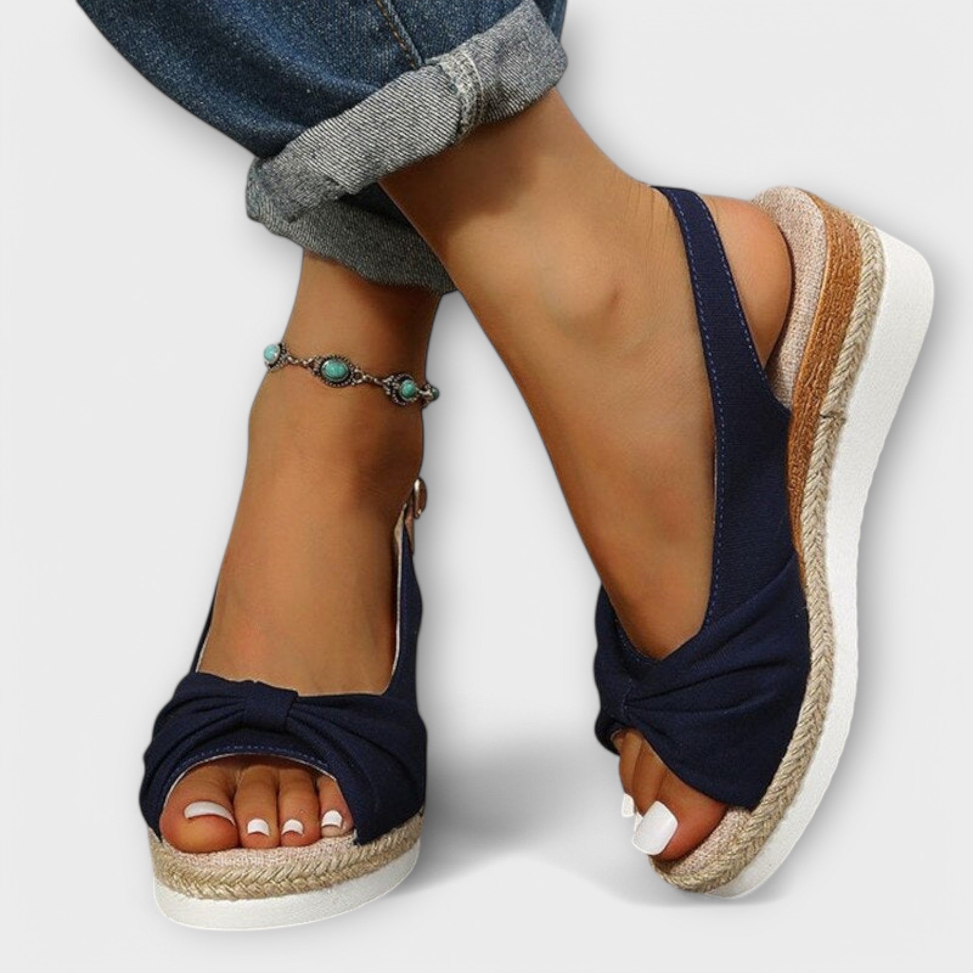 Delia – Klínové espadrilky