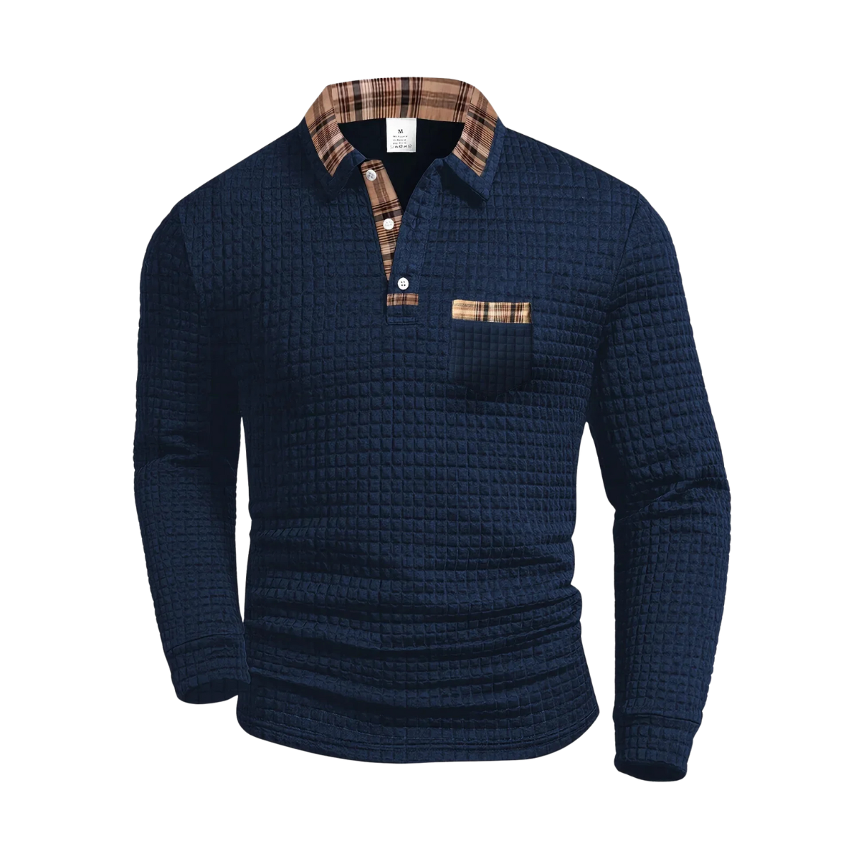 Axel | Pánský pruhovaný polo svetr