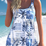 Natalia – Set Tankini Květy Vibrant