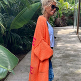 Giovanna | Oversized dlouhý kardigan