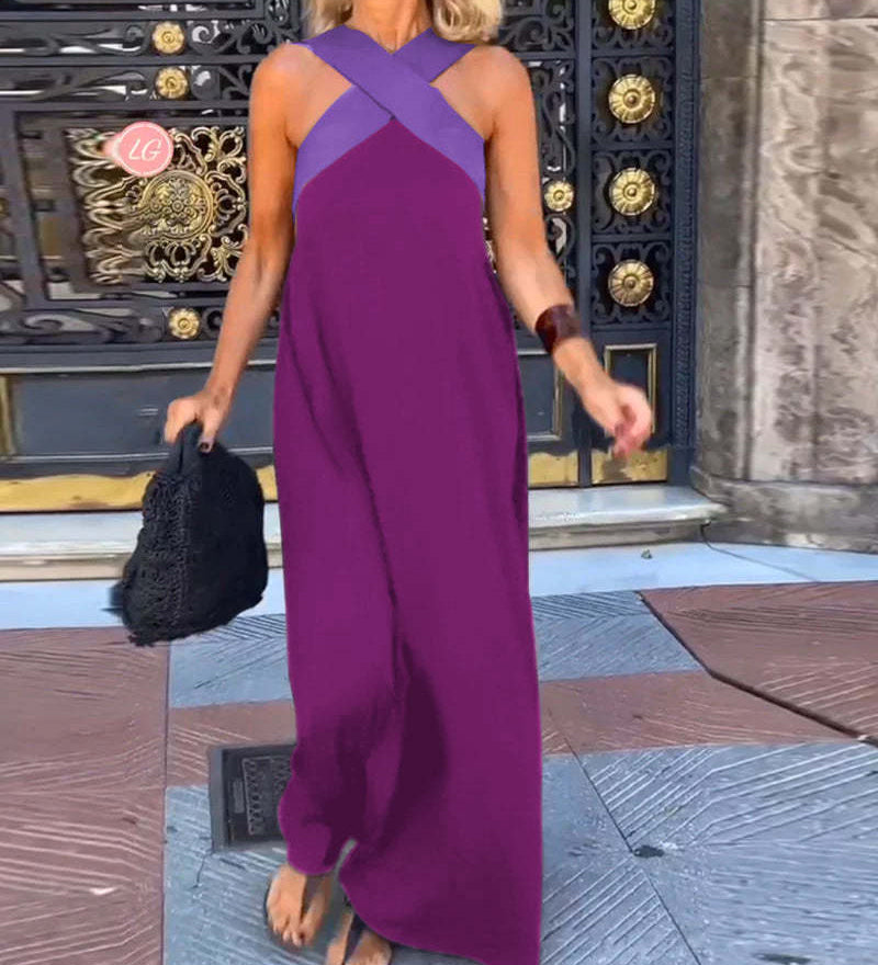 Lavinia – Fluidní Halter Šaty
