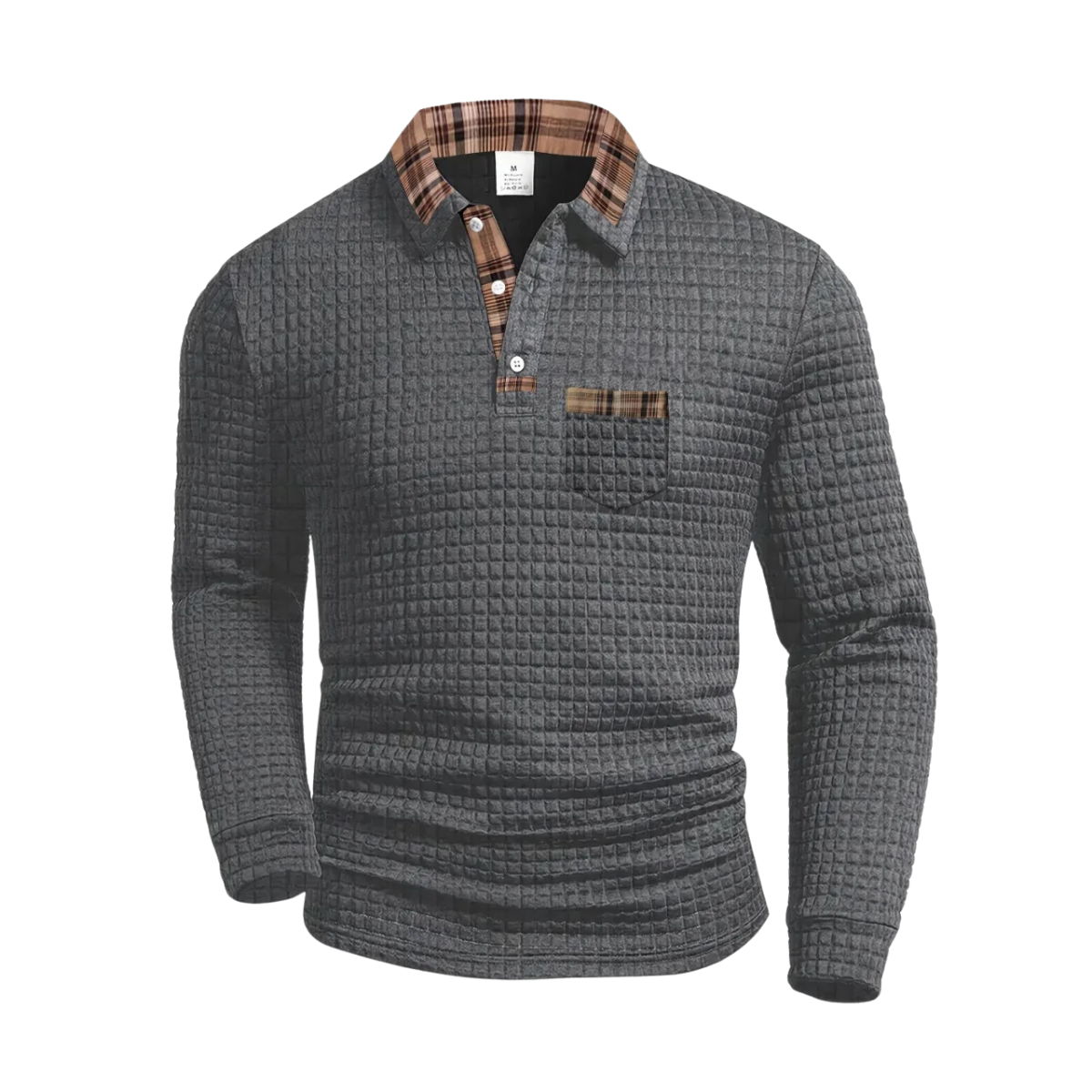 Axel | Pánský pruhovaný polo svetr