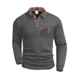 Axel | Pánský pruhovaný polo svetr