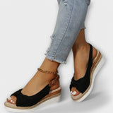 Delia – Espadrilky na klínu