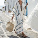 Irina – Kaftan šaty s námořnickým střihem