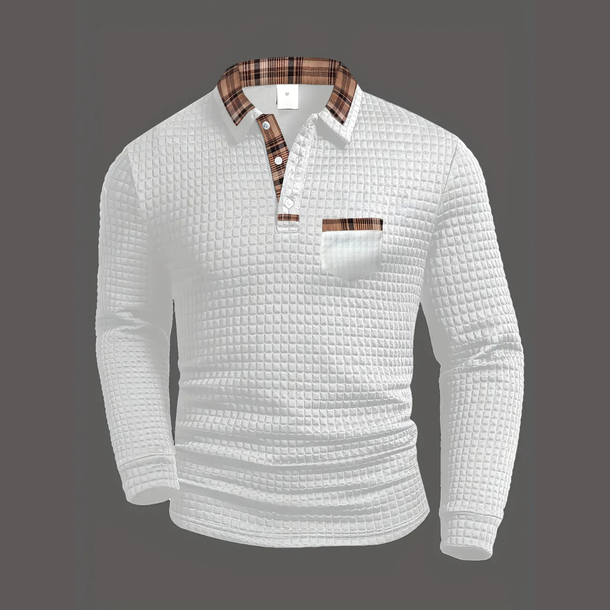 Axel | Pánský pruhovaný polo svetr