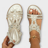 Marina – Boho sandály s pletenými pásky