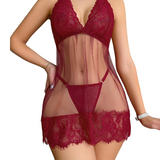Dana – Babydoll šaty s krajkovými ramínky