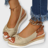 Delia – Espadrilky na klínu
