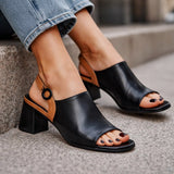 Melanie Marie | Slingback boty na podpatku