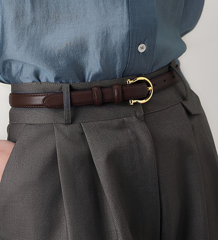 Catinca – Vintage Belt with Ornamental Buckle