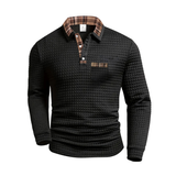 Axel | Pánský pruhovaný polo svetr