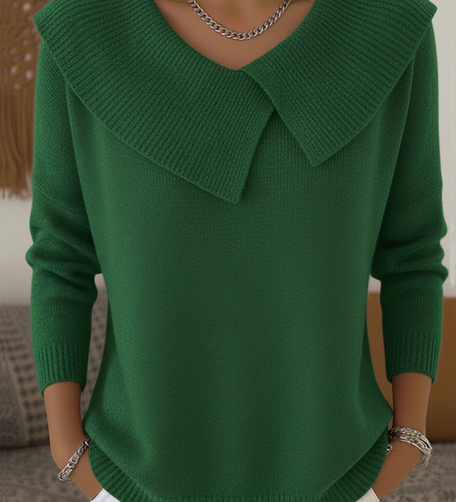 Lucia | Warm sweater with soft collar