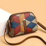 Clio — Mini crossbody kabelka patchwork