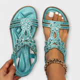 Marina – Boho sandály s pletenými pásky