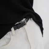 Doina – Classic brown belt with gold buckle