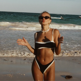 Ana – Dvoudílné bikiny s kontrastem