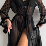 Ilinca – Kimono z průhledné krajky