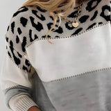 Sara | Elegant Leopard Sweater
