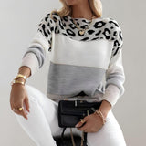 Sara | Elegant Leopard Sweater