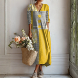 Paula – Umělecké šaty s boho texturou a uvolněným vzhledem