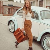 Corina — Retro Twist taška v Bleu-Rose