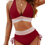 Leontina – dvoudílné bikiny s kontrolou břicha