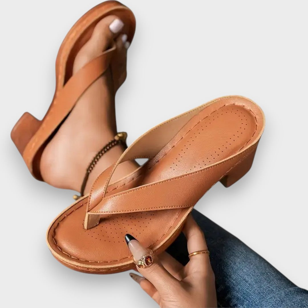 Rodica – Elegantní mule na podpatku