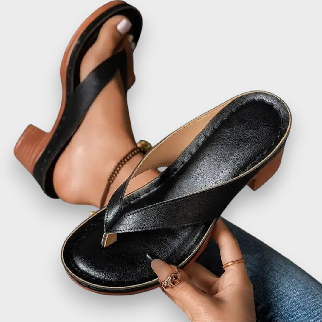 Rodica – Elegantní mule na podpatku
