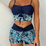 Oana – Dvoudílné bikiny s potiskem listů