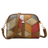 Clio — Mini crossbody kabelka patchwork