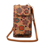 Natalia — Boho květinový ramenní kabelka