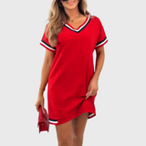 Clara Sport Stripes – Sportovní šaty s kontrastními pruhy