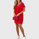 Clara Sport Stripes – Sportovní šaty s kontrastními pruhy
