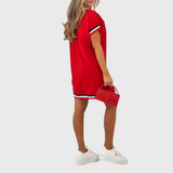 Clara Sport Stripes – Sportovní šaty s kontrastními pruhy