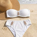 Raluca – Elegantní bikiny s metalickými detaily