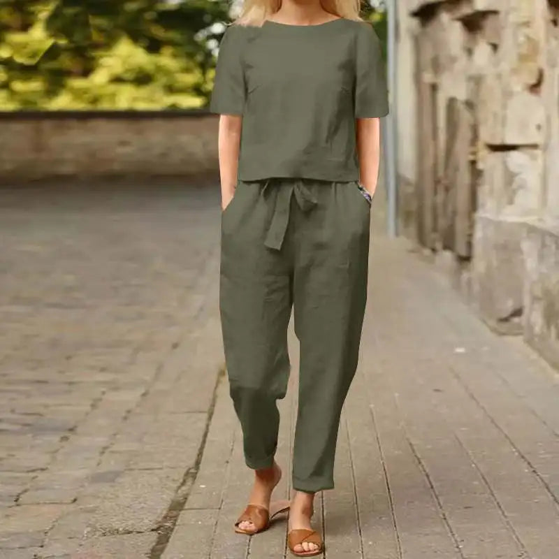 Lili | Sada lněného prádla ve dvou kusech