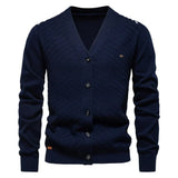 Dylan | Teplý pánský cardigan s výstřihem do V