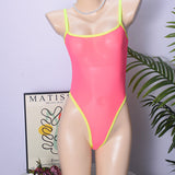 Corina – Body z průhledného síťovaného materiálu