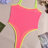 Corina – Body z průhledného síťovaného materiálu