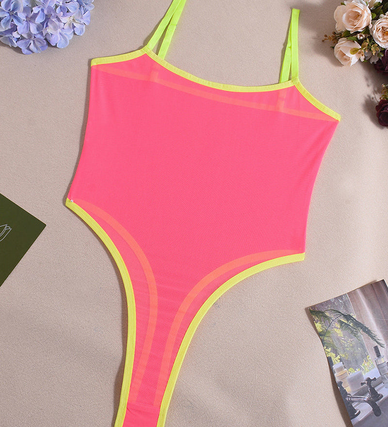 Corina – Body z průhledného síťového materiálu