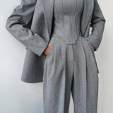 Elena – Třídílný set se sakem a kalhotami