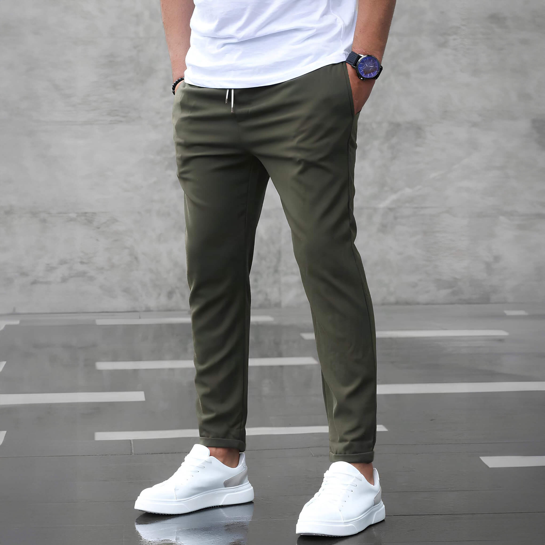 Lorenzo | Elegantní Stretch Kalhoty