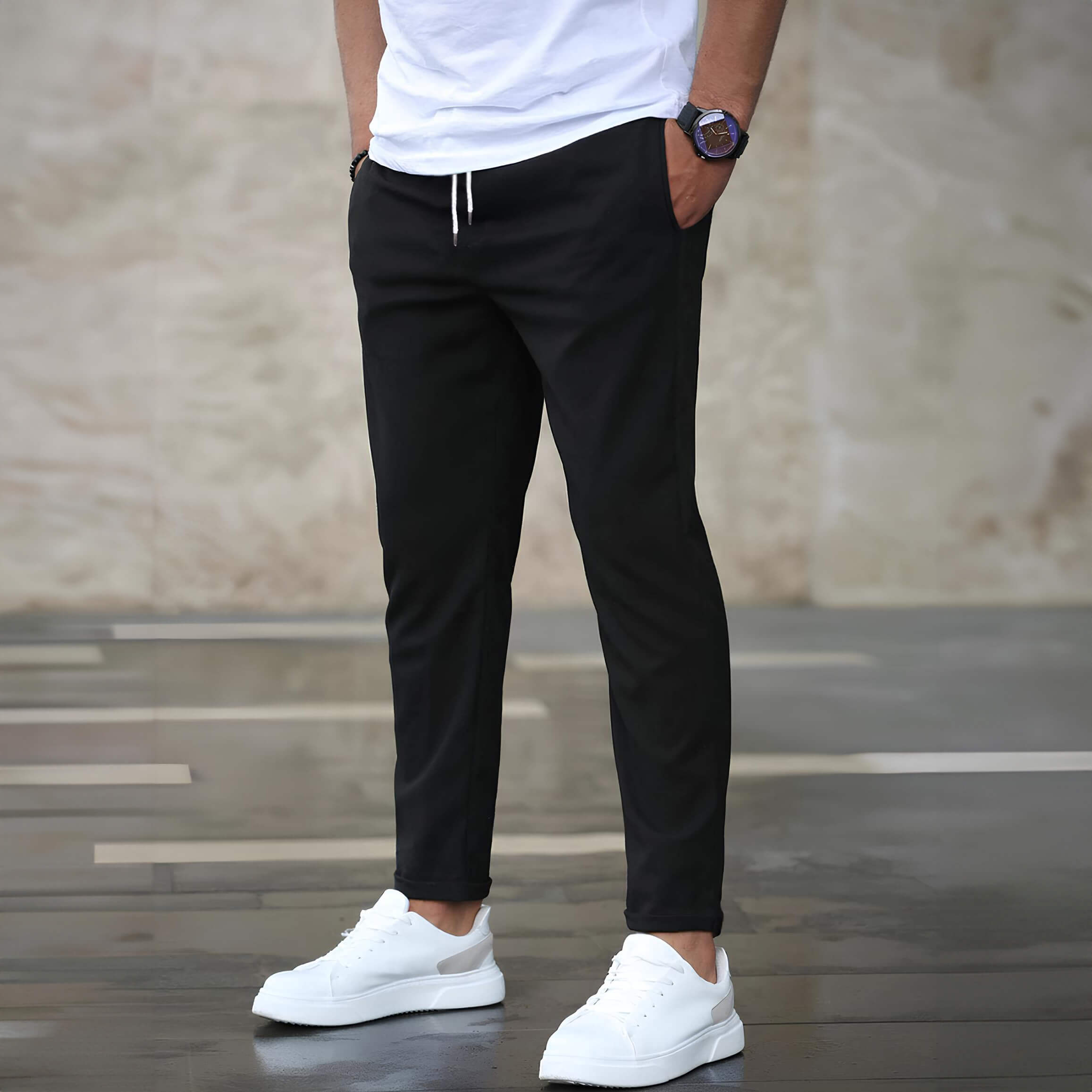Lorenzo | Elegantní Stretch Kalhoty
