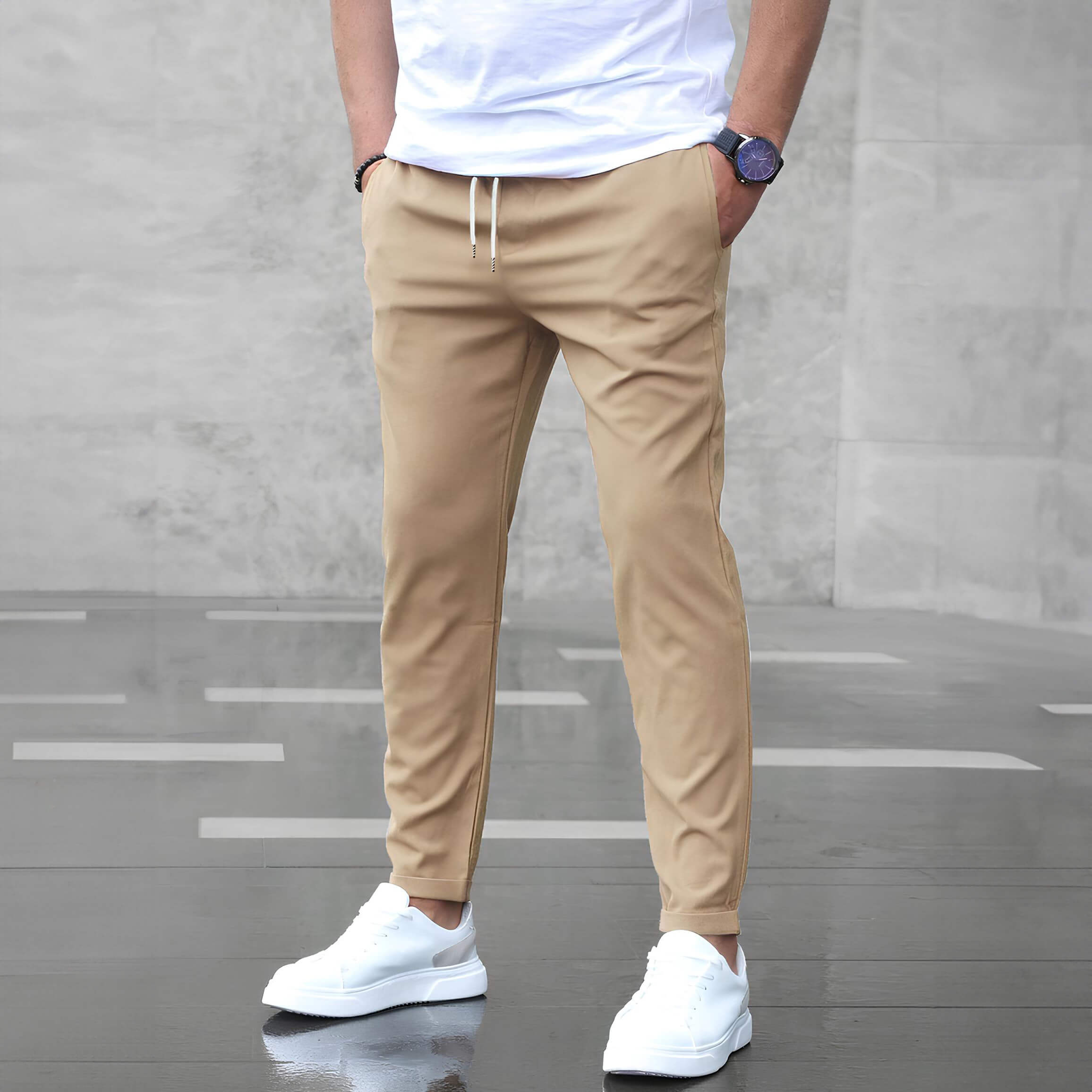 Lorenzo | Elegantní Stretch Kalhoty