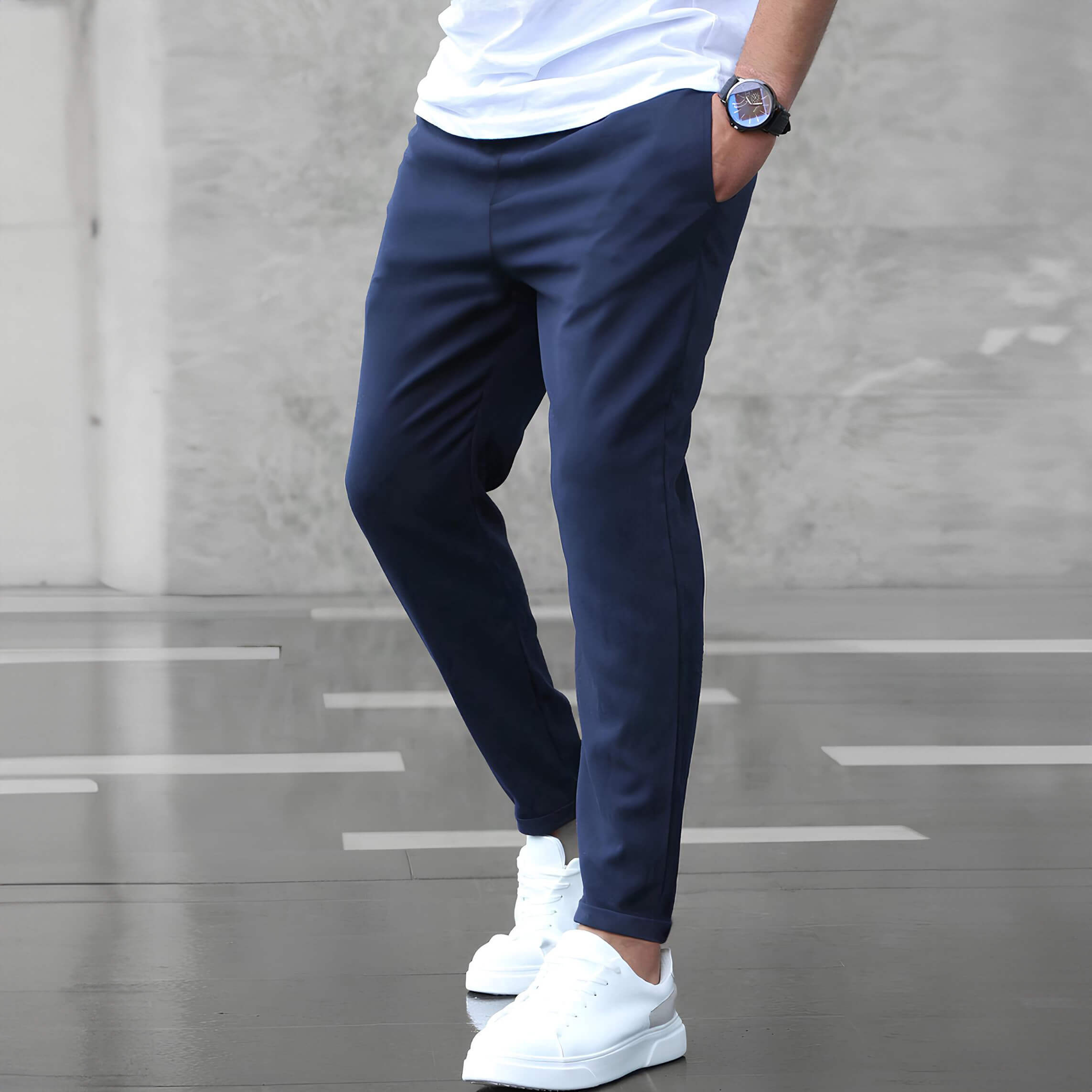 Lorenzo | Elegantní Stretch Kalhoty
