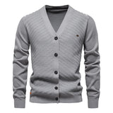 Dylan | Teplý pánský cardigan s výstřihem do V