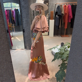 Zoe – Maxi Boho šaty s výšivkou