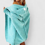Davynne | Long hooded cardigan